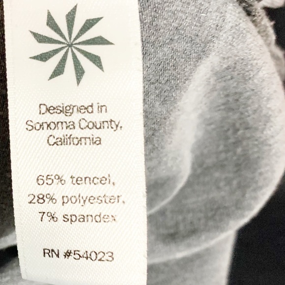 Athleta Drape Side Split Sleeveless Tunic Tank Top Heather Gray Style 591361 🩶 - Picture 12 of 13